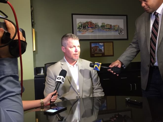 Former Atlanta Braves great Chipper Jones said he's looking forward to his "new gig" with the Braves.