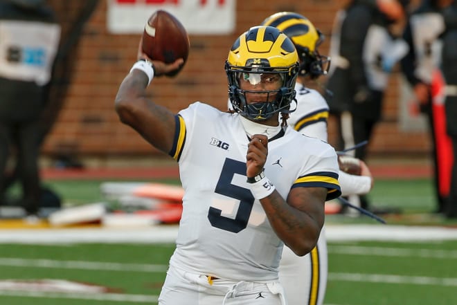 Michigan Wolverines Football Quarterback Joe Milton Was The Star in U-M's Saturday win at Minnesota.