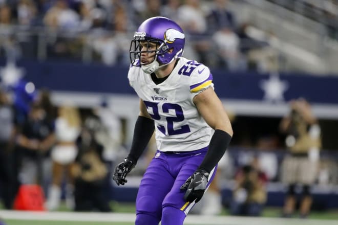 Former Notre Dame and current Minnesota Vikings safety Harrison Smith