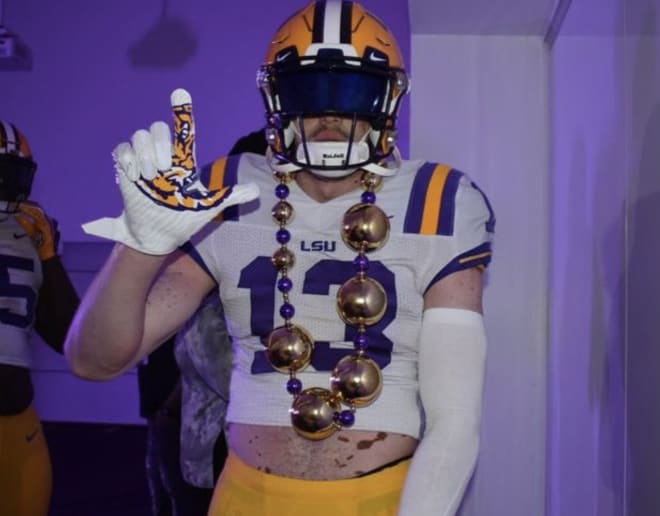 Future LSU Football Uniform  Lsu football, Football gloves, Football