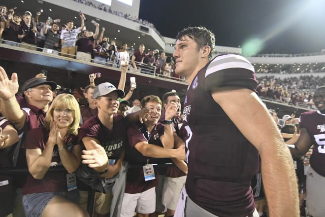 Nick Fitzgerald will be in Oxford in three weeks. Those stories, just so you know, leading up to the Egg Bowl about his redemption and such are going to be nauseating. Prepare yourselves.