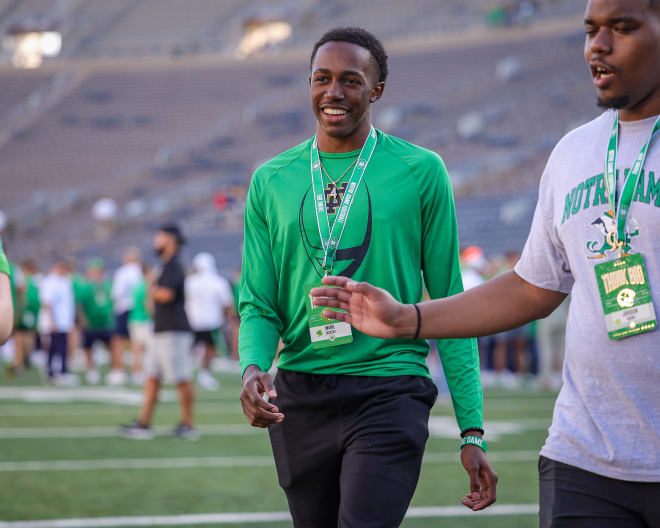 Similar to 2024 safety signee Brauntae Johnson, 2025 cornerback Mark Zackery will have been on Notre Dame's radar for several months heading into the spring of his junior year. Here is what Notre Dame football's 2024 signing class tells us about their future efforts in the 2025 class. 