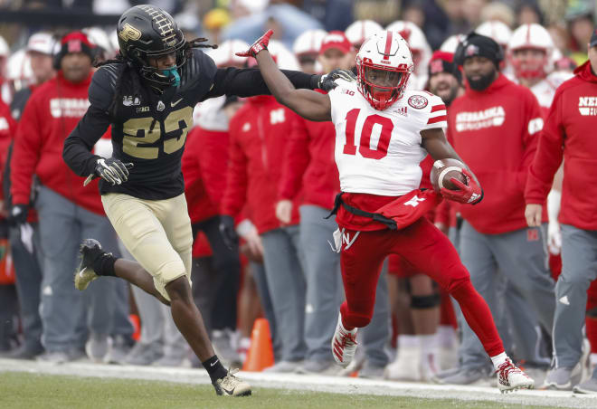 Wide receiver JD Spielman had six catches for 123 yards on Saturday. He had the only two plays in the game longer than 40 yards. 