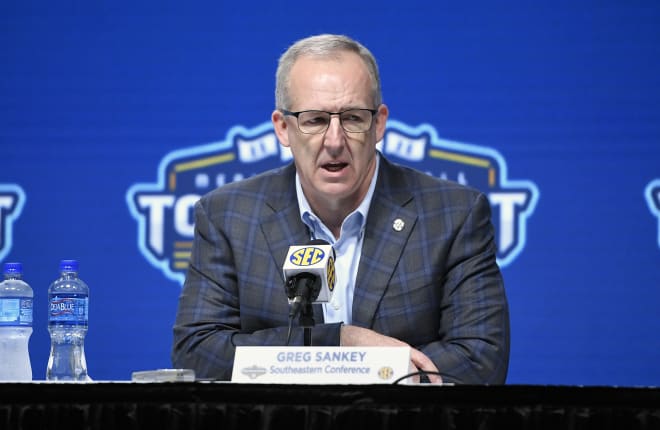 SEC commissioner Greg Sankey