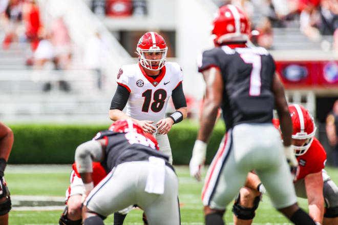 JT Daniels (UGA Sports Communications)