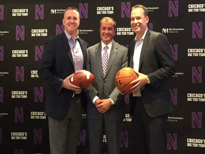 Pat Fitzgerald, Jim Phillips, Chris Collins