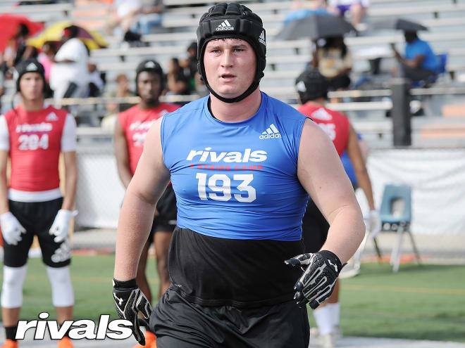 Notre Dame center commit Greg Crippen had a strong ranking in the Rivals250