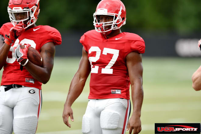 Georgia football practice report: Nick Chubb makes another