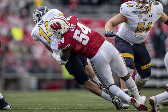 Jonathan Taylor had five touchdowns and UW's defense produced its third  shutout in five games in a 48-0 victory over Kent State