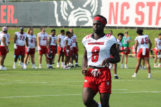 NC State redshirt freshman wide receiver Julian Gray could be in the mix this season.