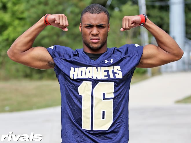 Atlanta ATH Jaquez Smith will get his first look at Notre Dame this weekend 