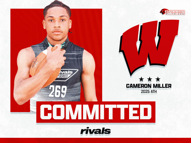 Junior wide receiver Cameron Miller is committed to Wisconsin. 