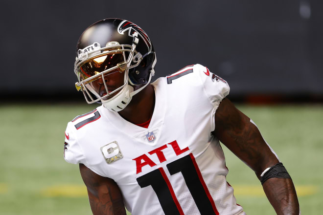 Atlanta Falcons receiver Julio Jones. Photo | Getty Images 