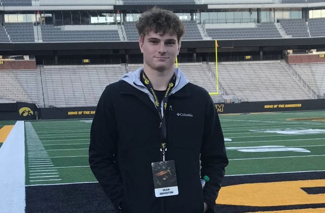 Sean Ormiston will be joining the Iowa Hawkeyes as a preferred walk-on this year.