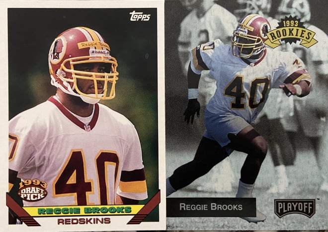 Notre Dame Fighting Irish football running back Reggie Brooks