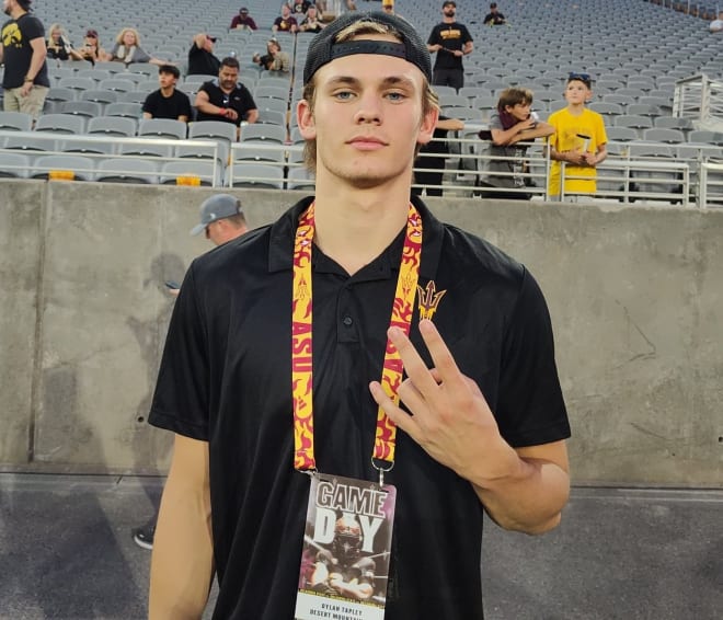 Four-star ATH and ASU pledge Dylan Tapley