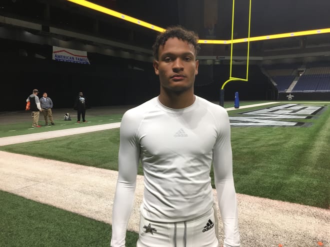 Five-star cornerback Chris Steele (St. John Bosco HS) is one of the top prospects at the All-American Bowl in San Antonio, Texas, this week.