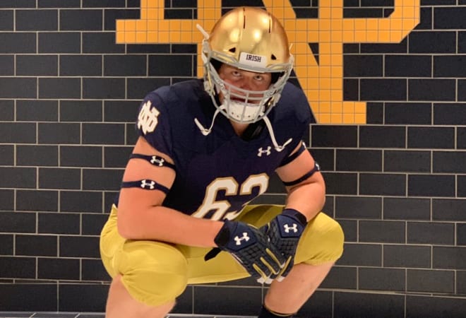 Notre Dame is a top option for four-star 2021 OT Trey Zuhn.
