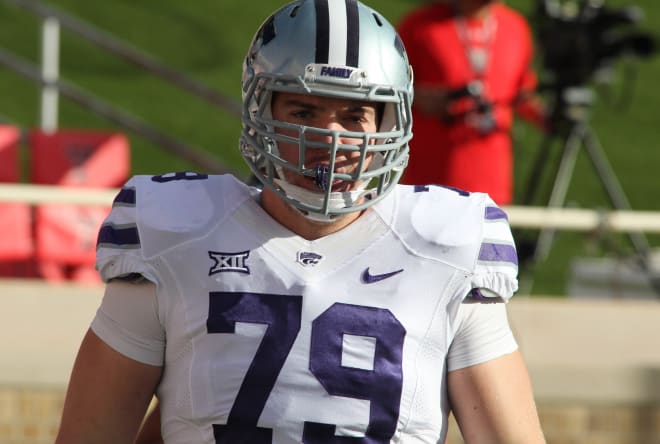 Adam Holtorf is a key part of an experienced Kansas State offensive line.