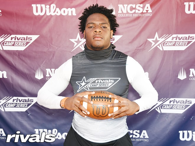 Exume poses during the RIvals Camp in Miami last spring