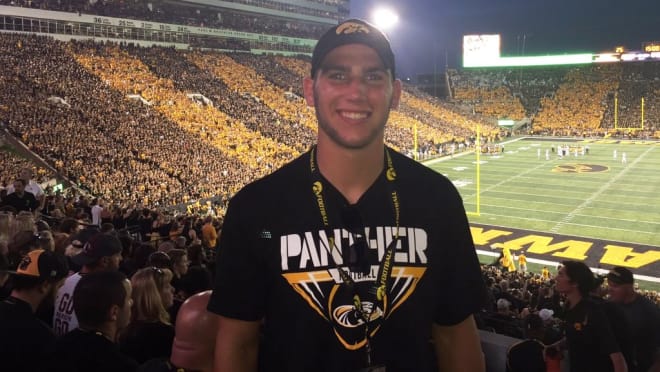 Class of 2019 linebacker Jack Kiser visited the Iowa Hawkeyes this weekend.