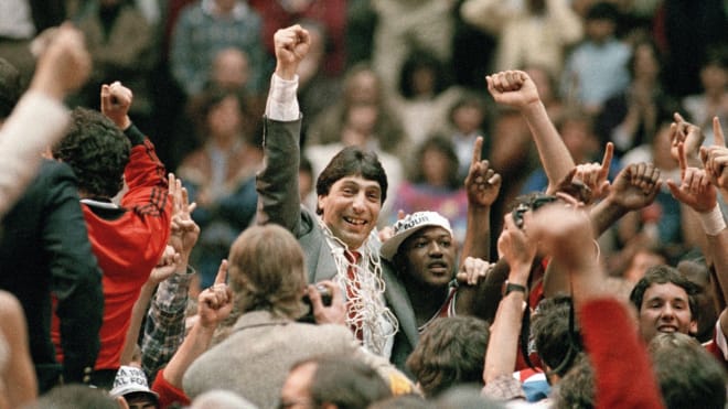 Former NC State head coach Jim Valvano land numerous future NBA players in recruiting during the 1980s.
