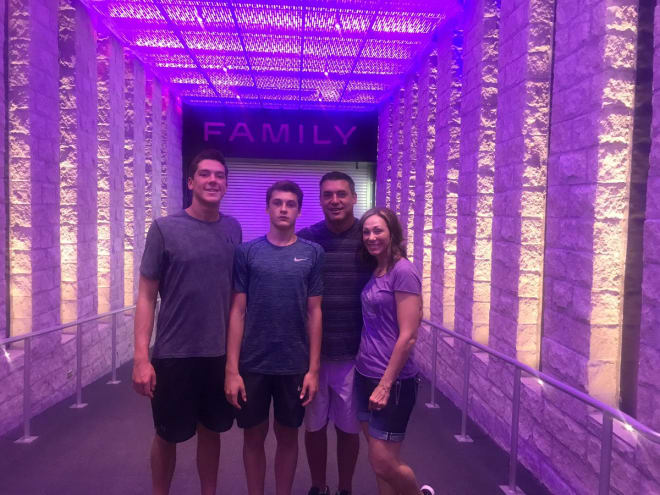 The Weiner family visited Kansas State over the weekend.