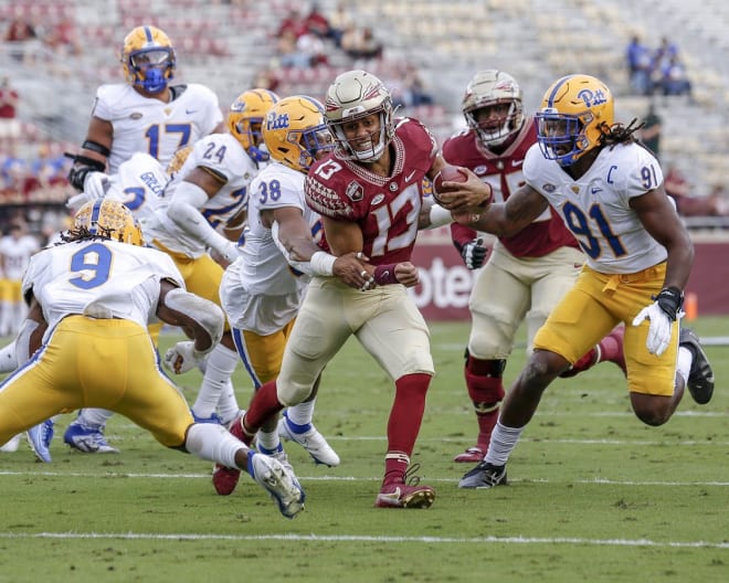 Due to the ACC's current scheduling model, the FSU football team played Pitt in 2020 for the first time in seven years.