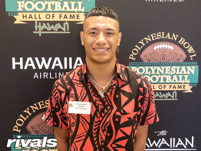 Ewa Beach (Hawai’i) Campbell athlete Titus Mokiao-Atimalala 