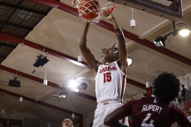 Alabama basketball forward Noah Clowney. Photo | Alabama Athletics 