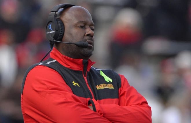 Alabama offensive analyst Mike Locksley
