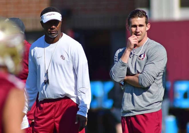 Florida State offensive coordinator Walt Bell is reportedly leaving to become the next head coach at UMass. 