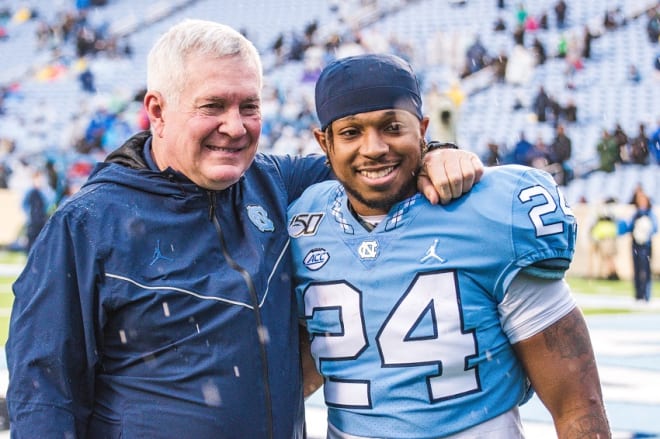 UNC Coach Mack Brown says he and his program want to help the players build brands. 