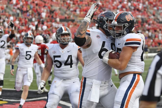 Grant Misch's touchdown catch with 22 seconds to play completed UVa's 17-point fourth-quarter rally.
