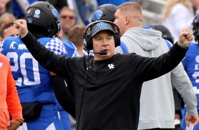 Kentucky Wildcats football coach Mark Stoops optimistic, excited about  filling staff vacancies