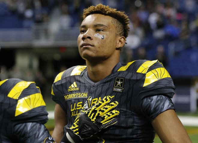 Demetris Robertson is the No. 1-ranked athlete in the country. 