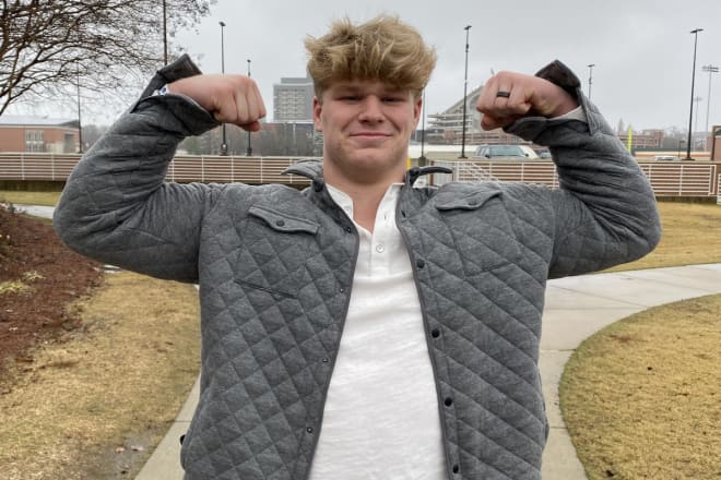 Jack Pyburn covers Auburn official visit