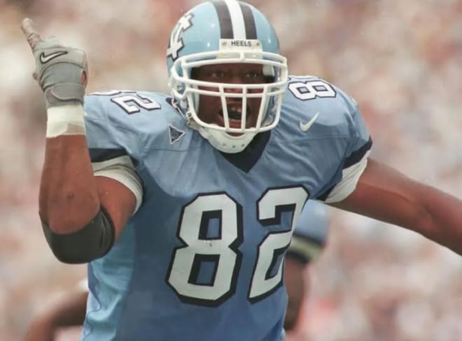 Alge Crumpler was consistently terrific at UNC and then outstanding in the NFL, earning him a spot on this list.
