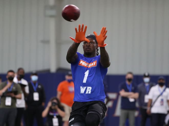 Pitts puts on show at Florida's pro day for NFL evaluators - The San Diego  Union-Tribune