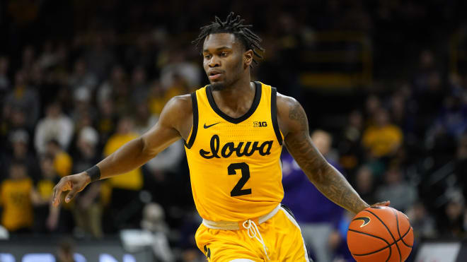 Iowa point guard Joe Toussaint has entered the transfer portal.