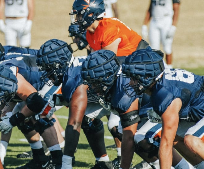 Rebuilding the offensive line is one of UVa's biggest, most important tasks this offseason.