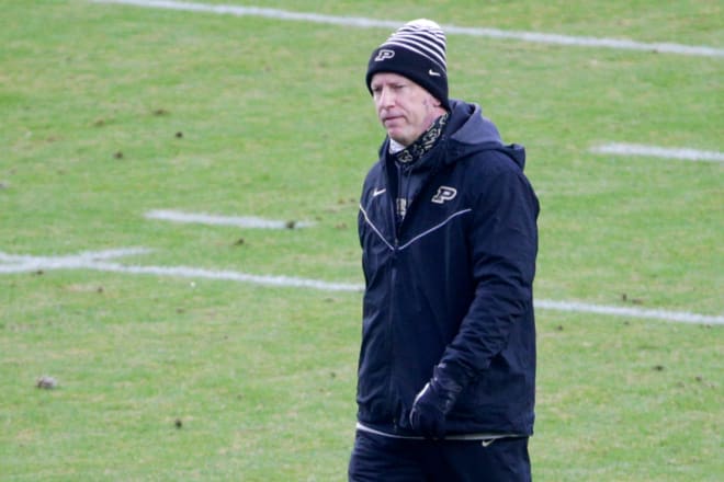 Purdue coach Jeff Brohm