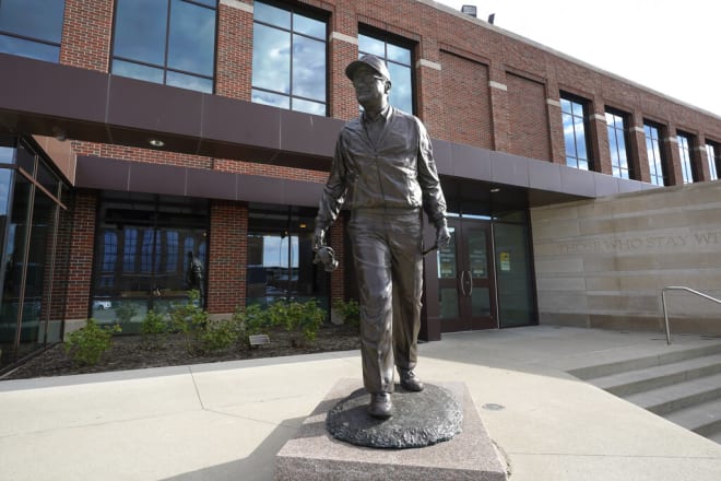 Michigan Wolverines football is headquartered out of Schembechler Hall.