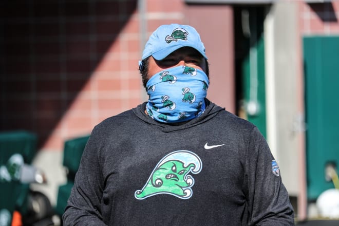 Former Tulane offensive line coach Cody Kennedy
