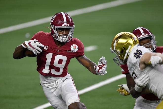 Alabama Crimson Tide tight end Jahleel Billingsley. Photo | Getty Images 