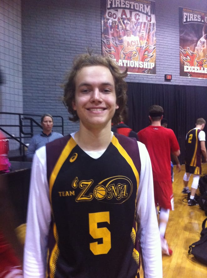 Pictured is 6'3" CG Grant Greabell from Estrella Foothills.      