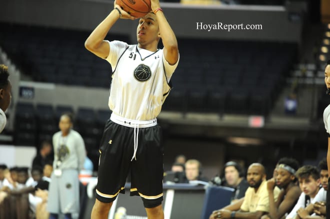 Tremont Waters during last summer's NBAPA Top 100 Camp. 