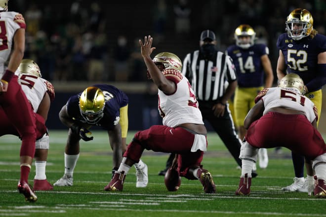  The Notre Dame Fighting Irish defeated the Florida State Seminoles 42-26 on Saturday
