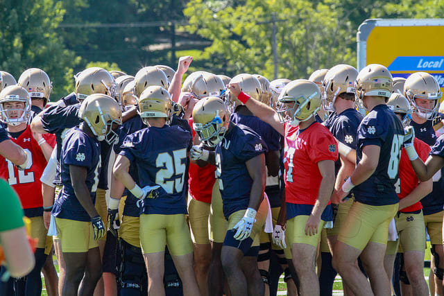 A berth to the College Football Playoff was the highlight of Notre Dame’s fall sports season.