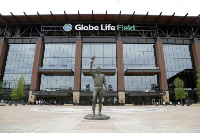 Globe Life Field is the home of the Texas Rangers.